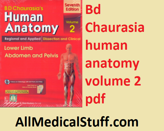 bd chaurasia human anatomy 5th edition free download